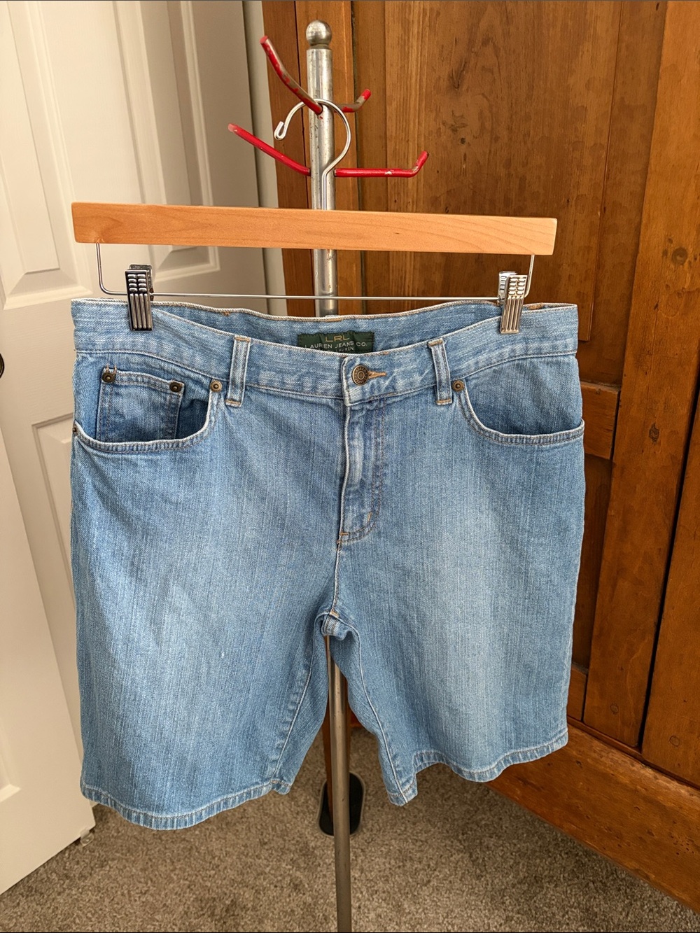 Lauren Ralph Lauren Classic Denim Bermuda Shorts